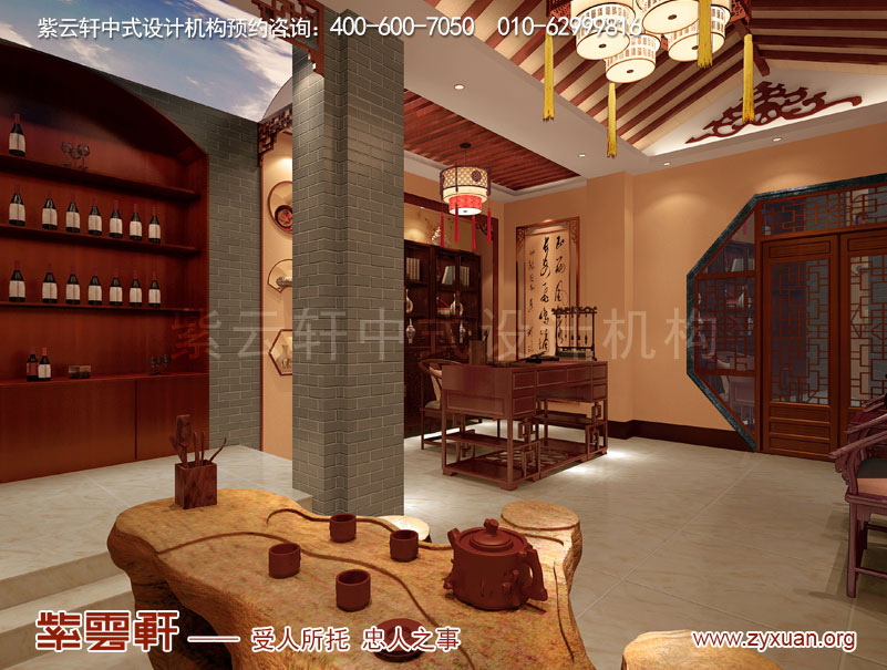 别墅书房装修效果图