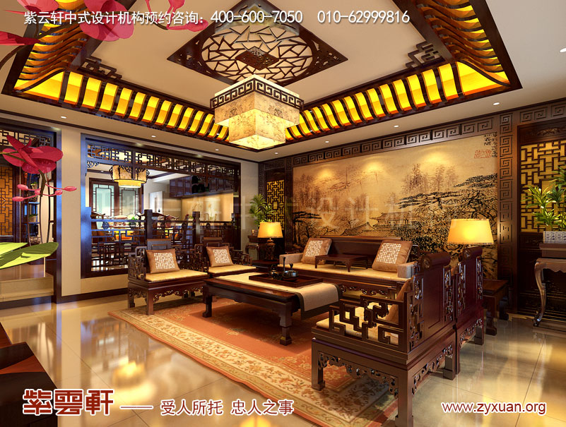 别墅装修图片大全之客厅装修效果图