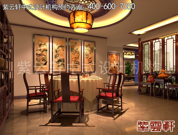 高档餐厅装修效果图