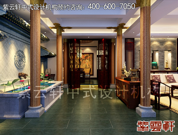 过厅中式设计