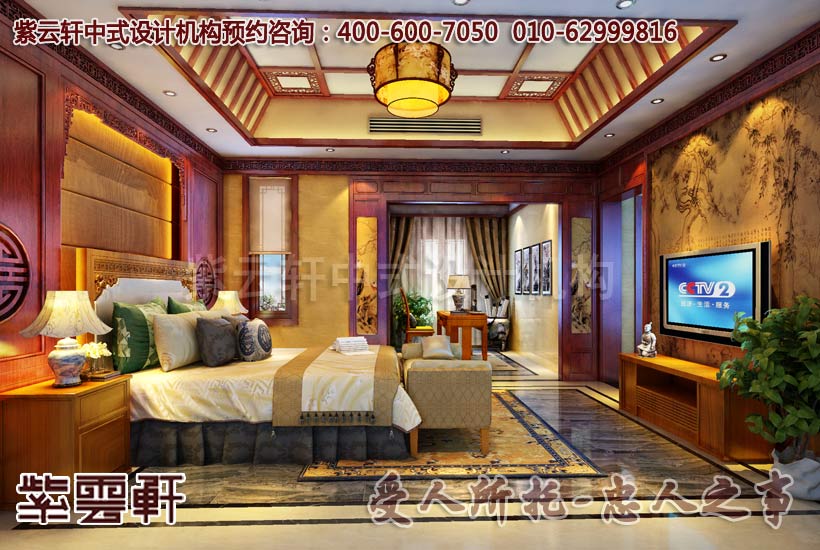 卧室豪华装修实景图