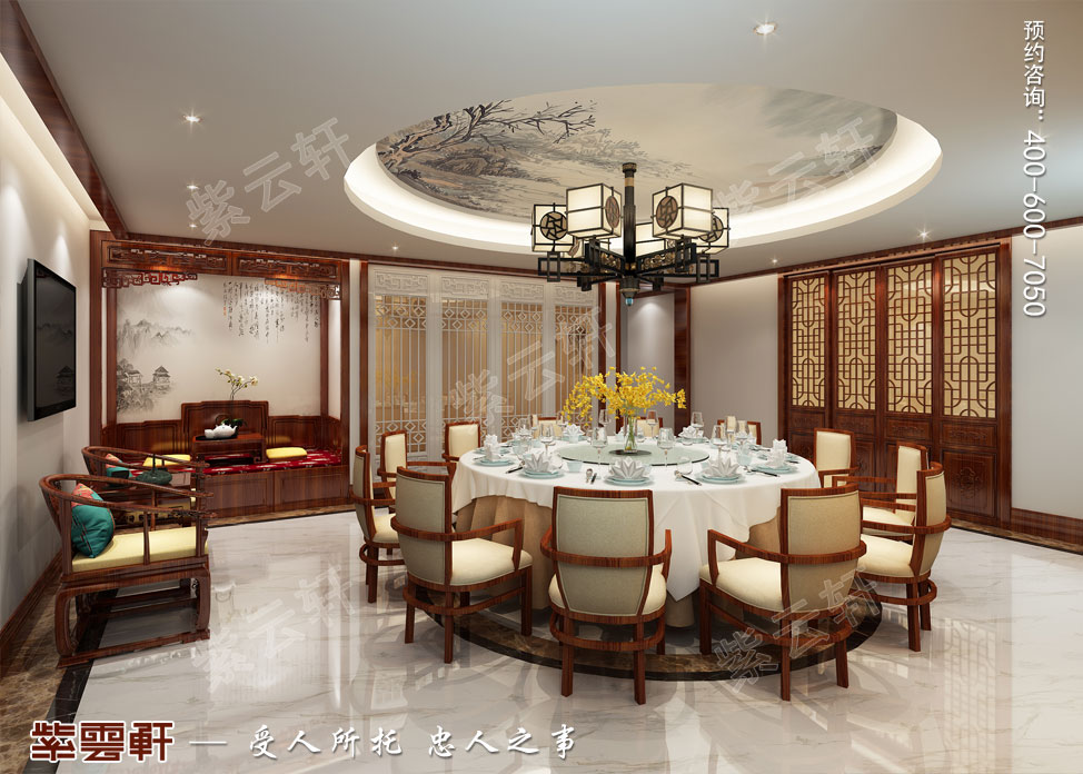 别墅餐厅中式装饰图片.jpg