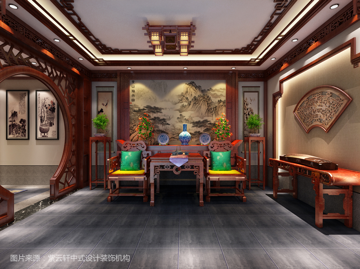 中式装修客厅