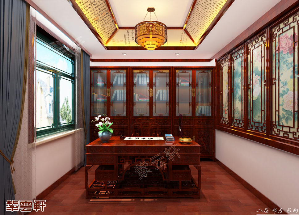 中式装修设计配上红木家具魅力十足