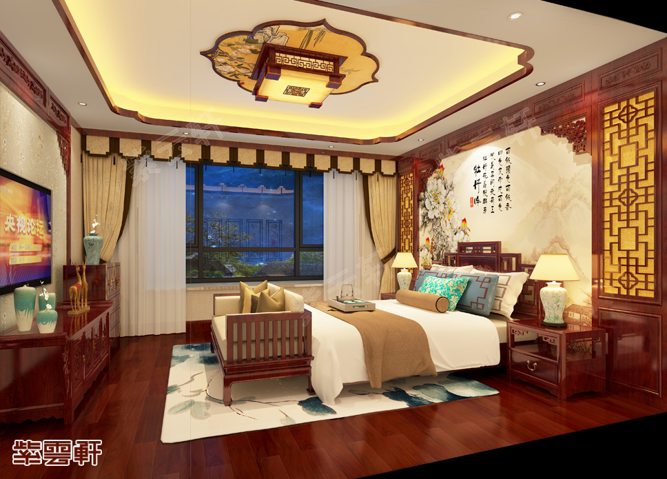中式风格卧室