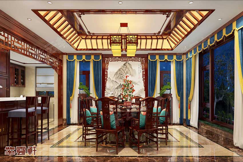 餐厅中式装修效果图