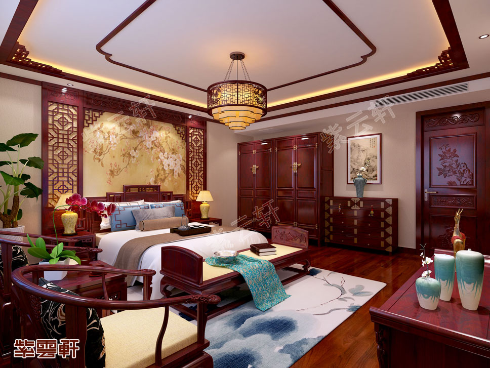 中式家装设计卧室