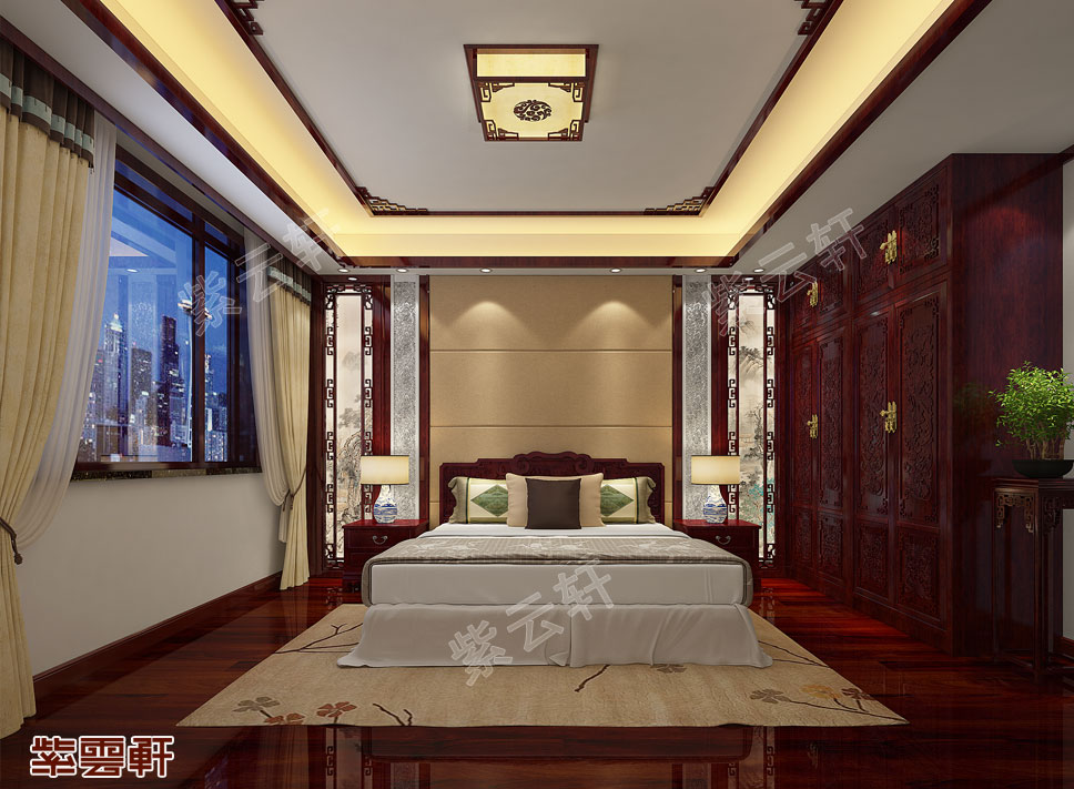 中式装饰卧室