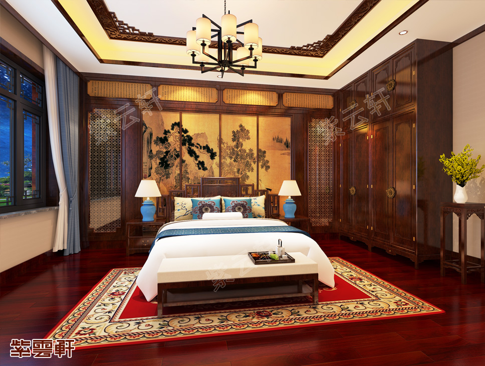 中式装饰卧室