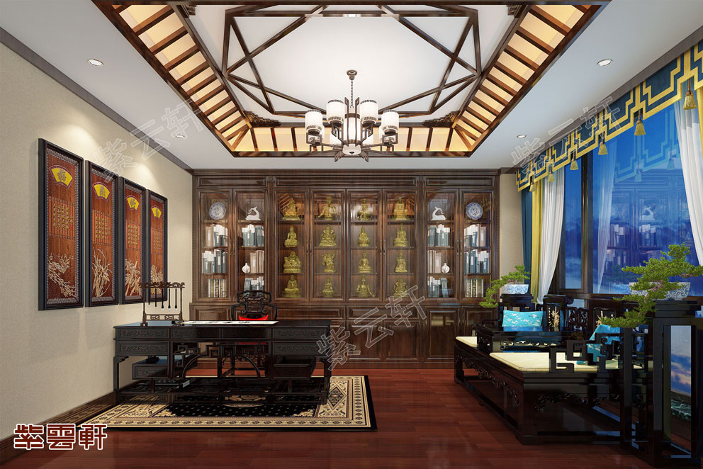 中式风格书房