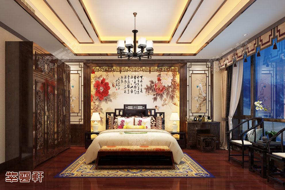 中式家装设计卧室