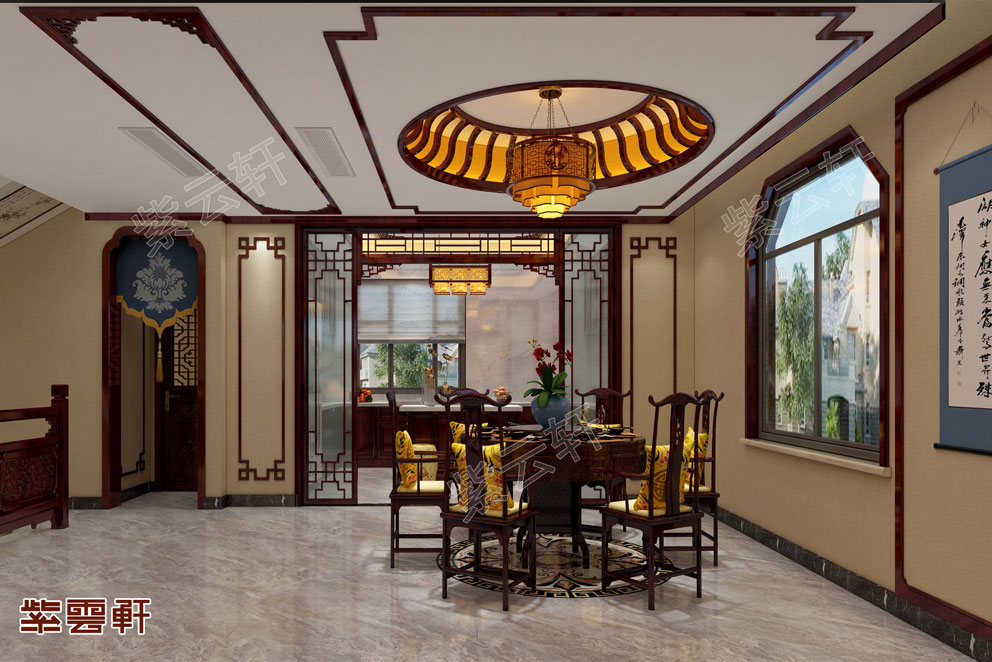 传统风格装修餐厅
