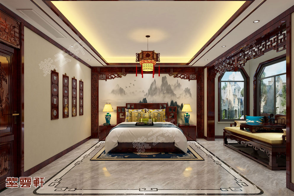 中式家装设计卧室
