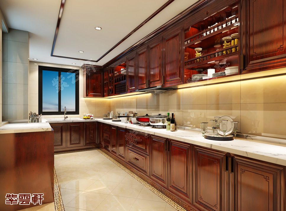 中式风格厨房