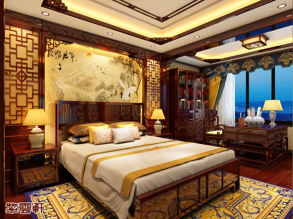 中式家装风格设计卧室