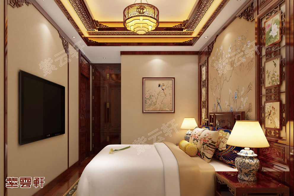 中式家装设计风格卧室