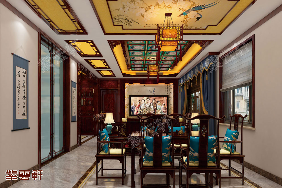 中式家装设计餐厅