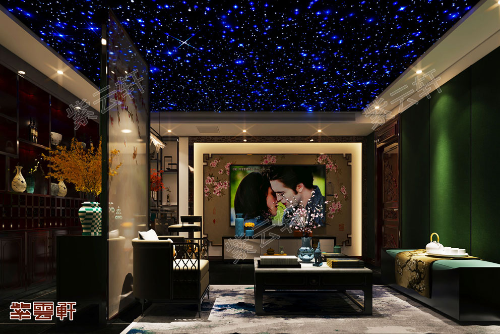 中式设计影音室