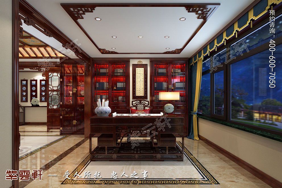 现代中式风格书房 现代中式风格书房