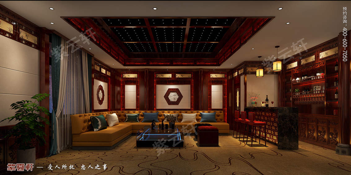 影音室中式装修