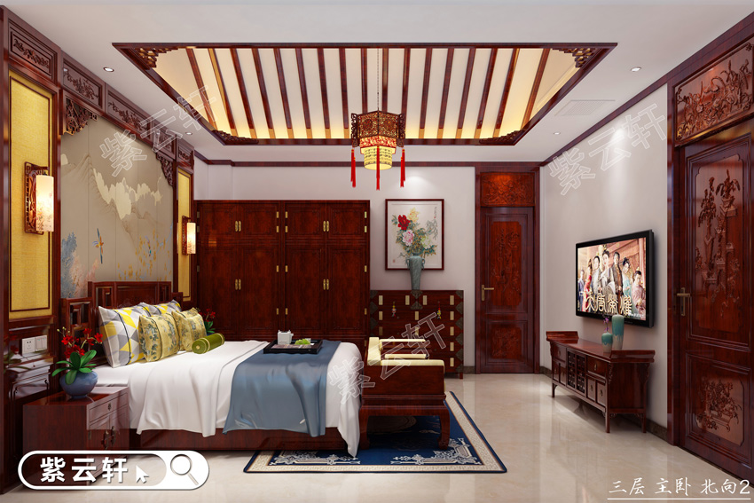 现代简约风格装修卧室