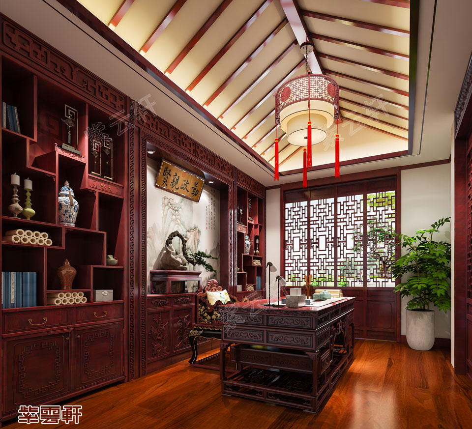 中式家装风格书房
