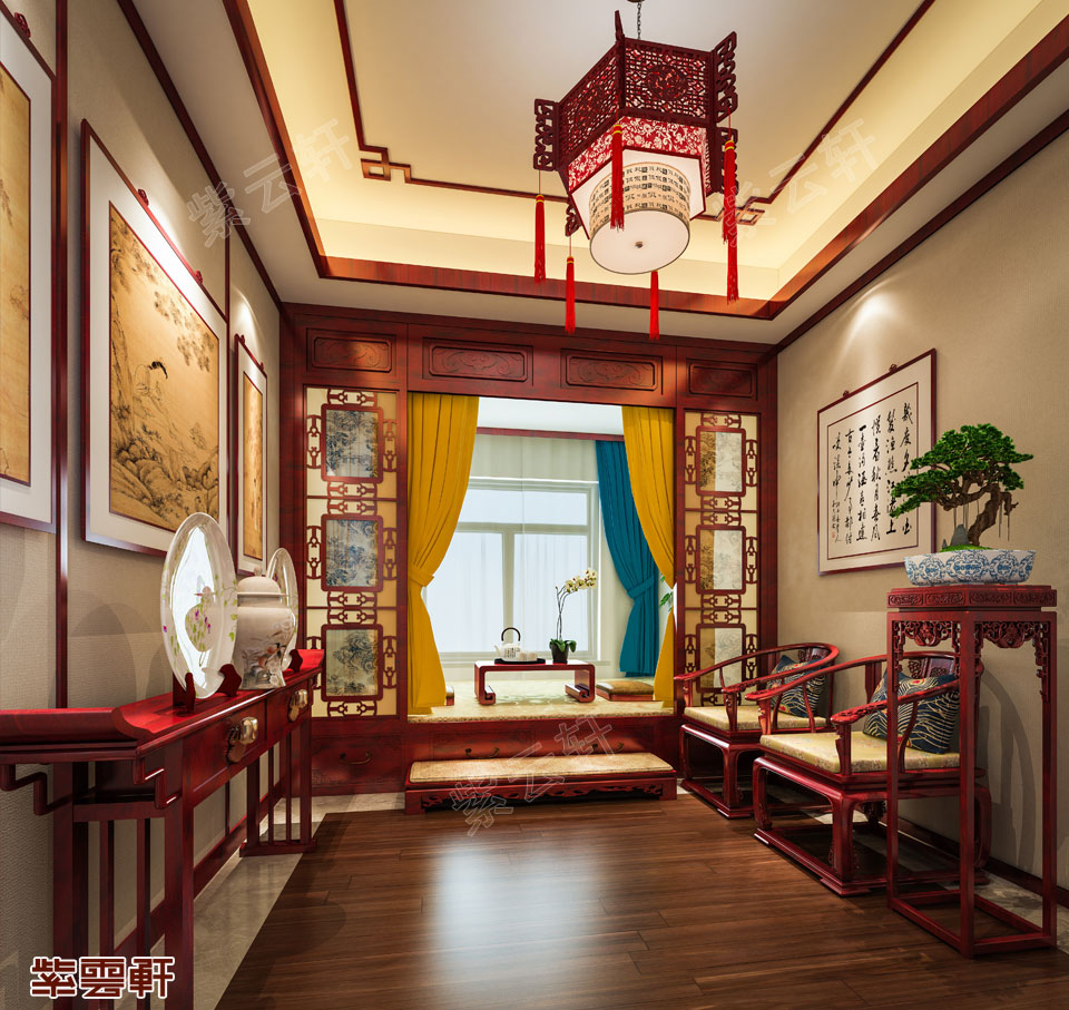 暖阁中式装修设计