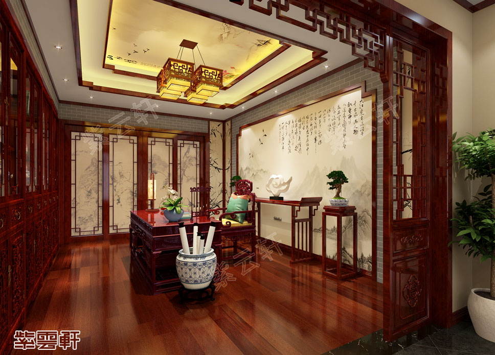 中式风格书房装修