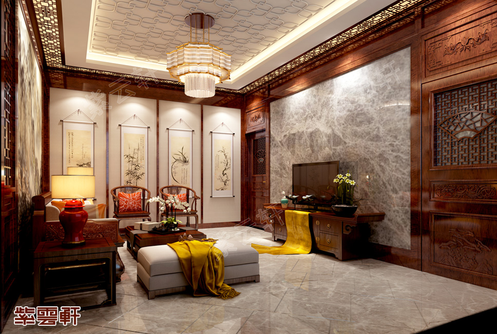 成都中式家装设计风格古典舒适满屋飘香