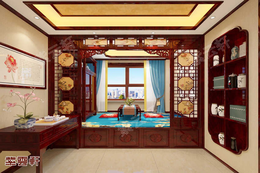 暖阁中式装修设计