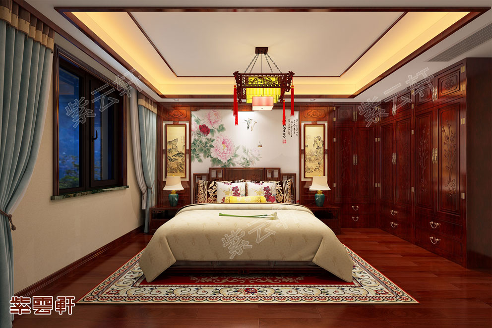 中式红木装修老人房如何搭配色彩？