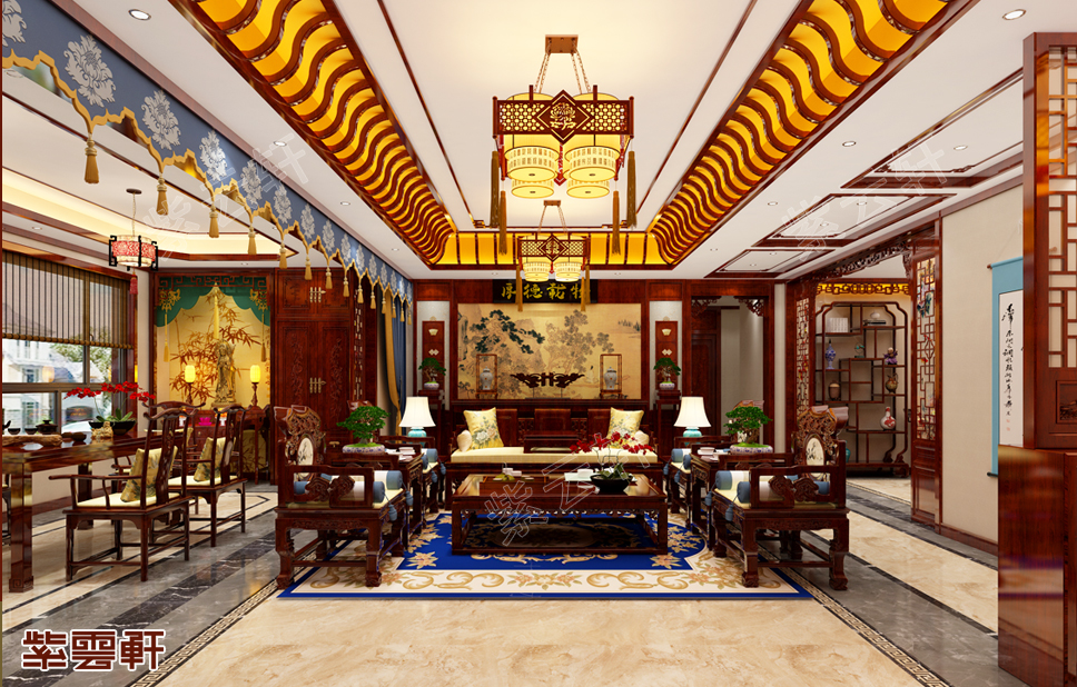 武汉中式别墅装修风格堪称养老房典范