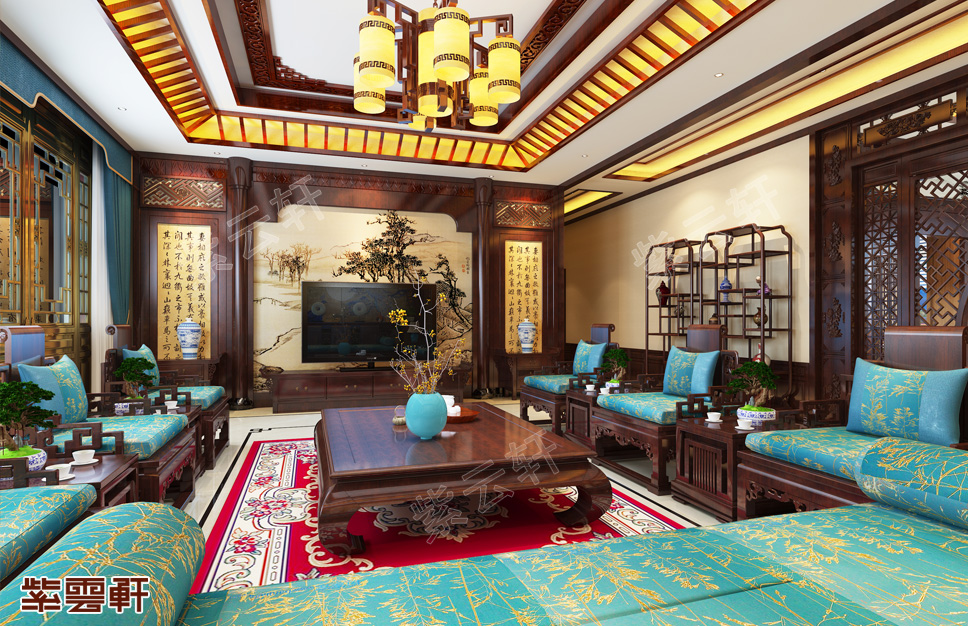 富人喜欢中式别墅装修风格令人大开眼界
