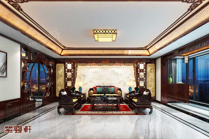 辽宁中式四合院室内设计儒雅古韵的居家空间