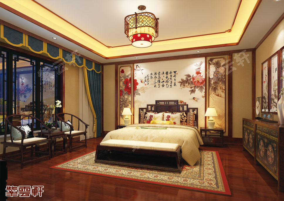 现代简约风格卧室装修效果图