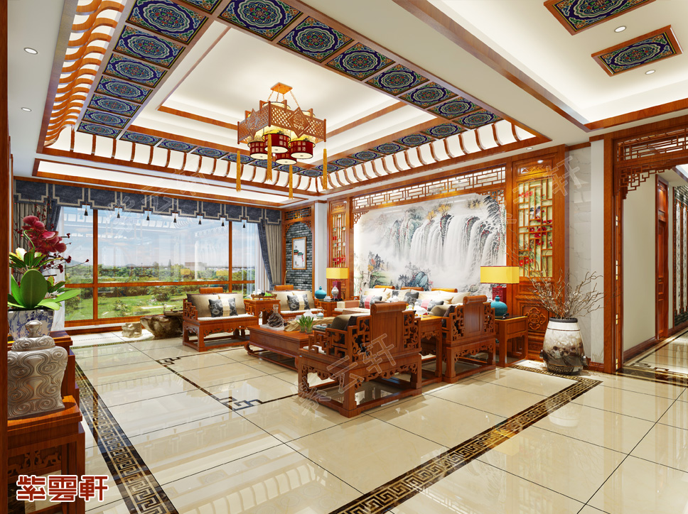 内蒙古中式四合院室内设计回归传统享受快乐