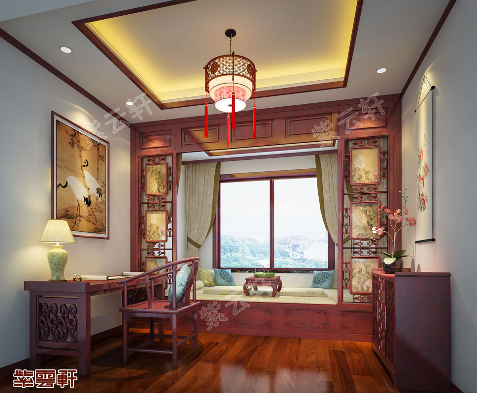 暖阁中式装修设计