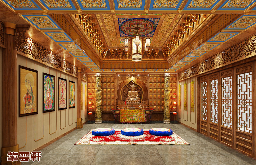 佛堂装修效果图