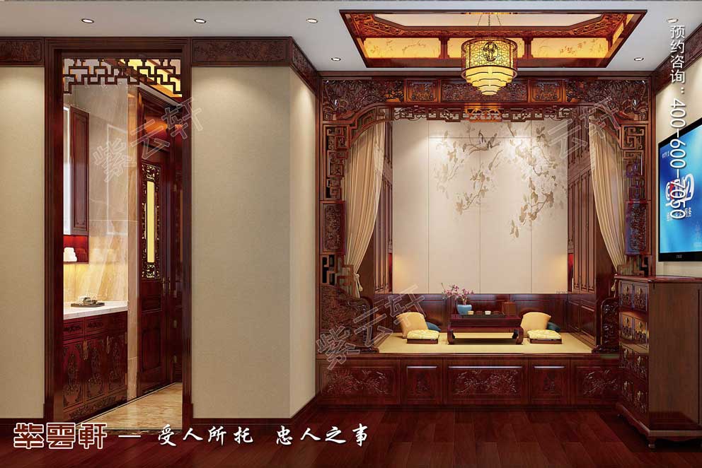 卧室中式装修设计实景图