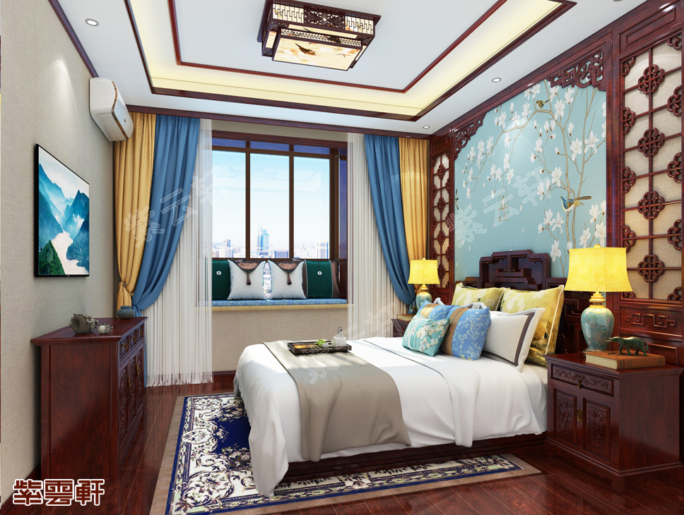 中式卧室设计