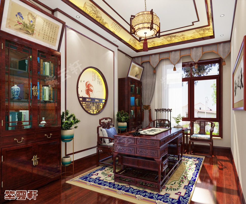 中式风格书房装修