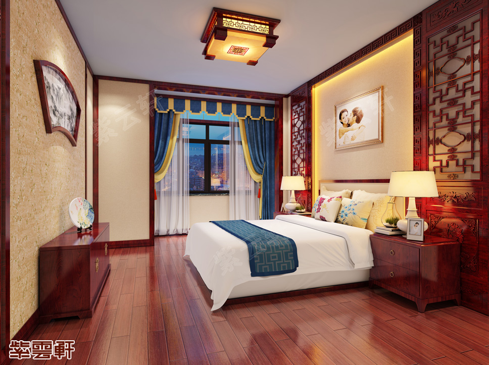 中式家居卧室装修