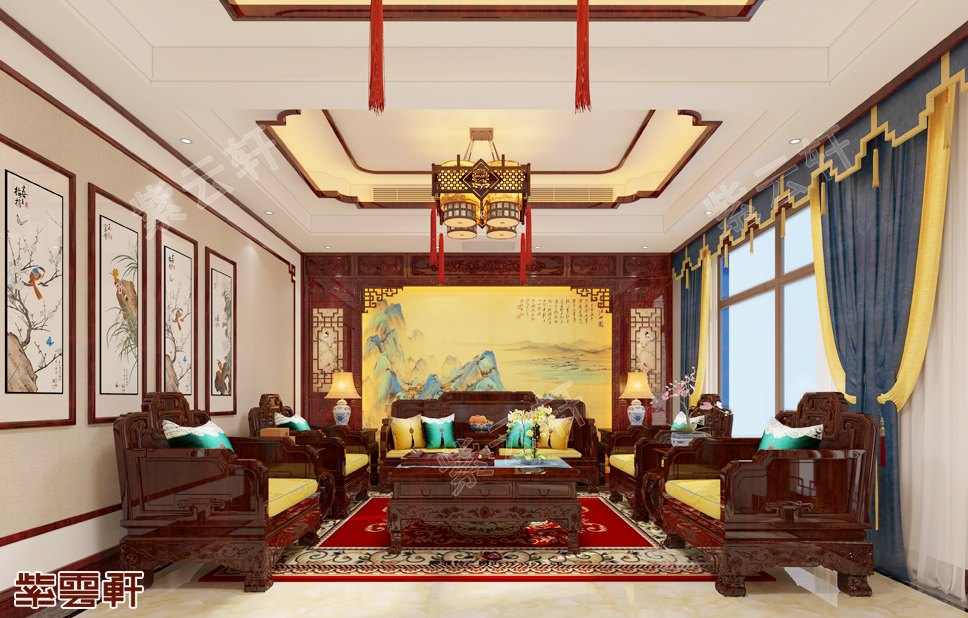 中式风格家庭装修艺术家居深藏东方古韵