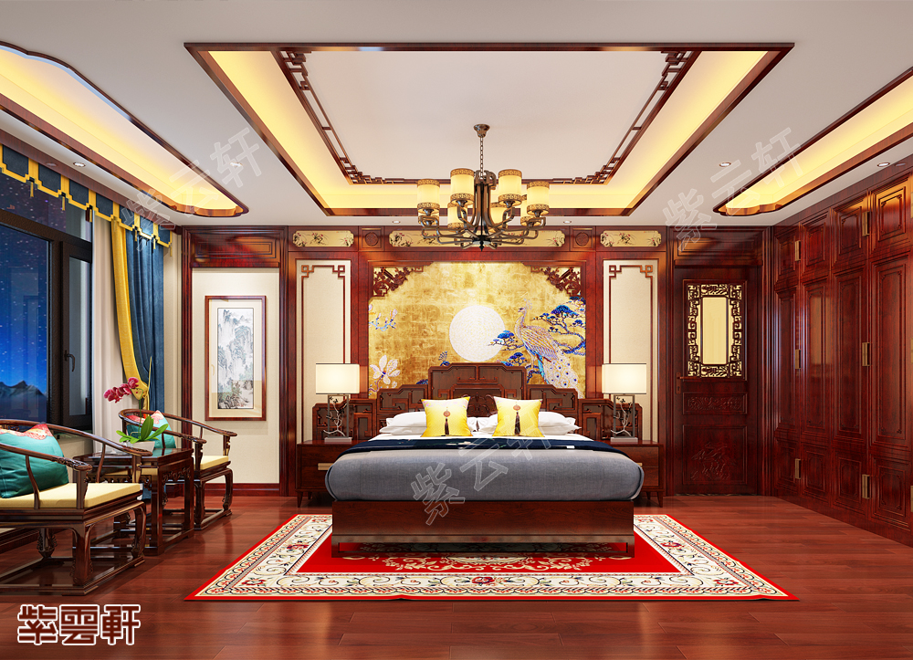 中式卧室装修设计