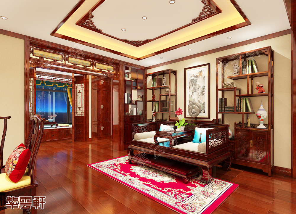 中式风格书房装修