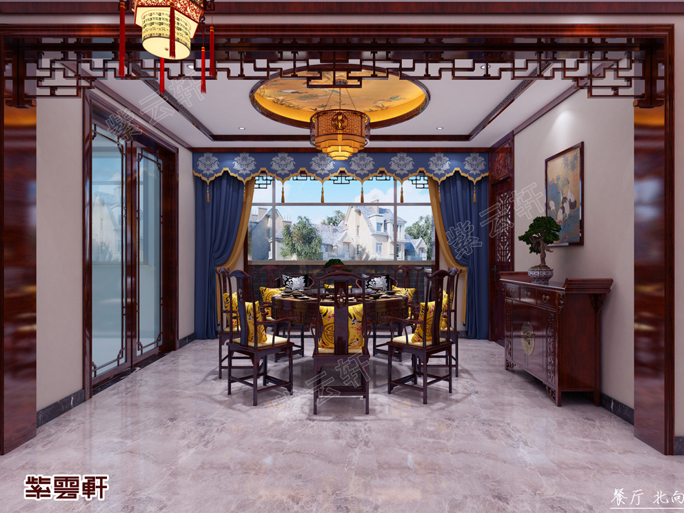 四合院餐厅中式风格装修