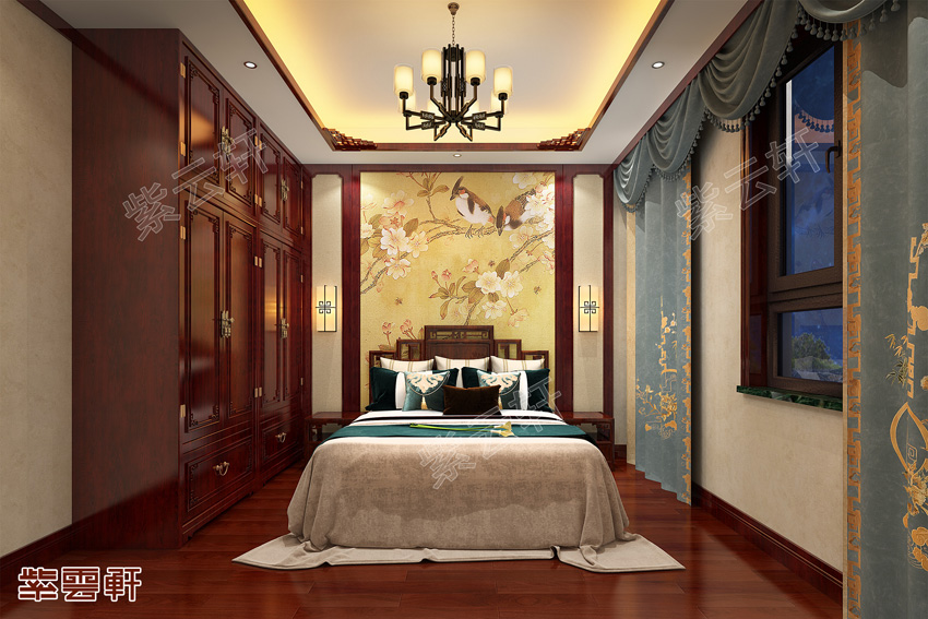 中式风格卧室装修设计