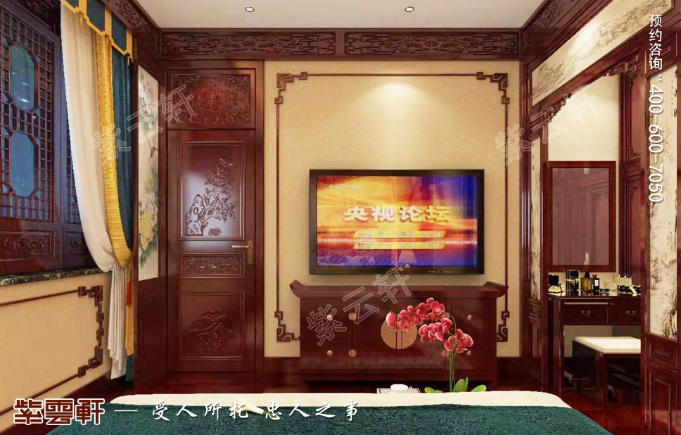 中式风格卧室装修设计