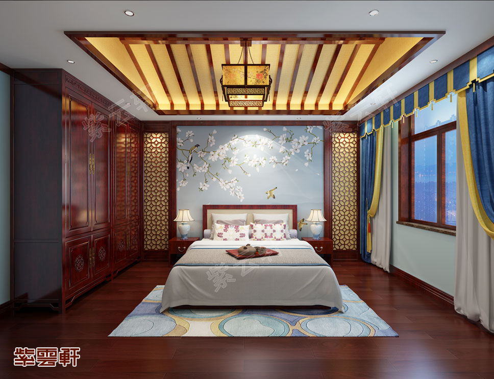 中式风格卧室装修设计