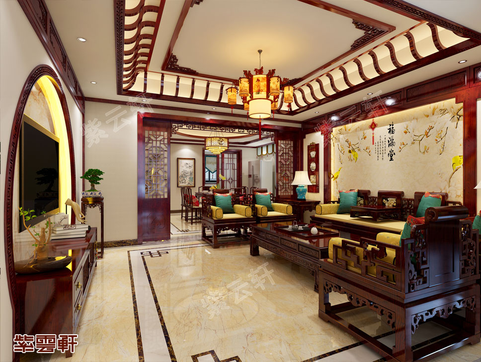 山东中式别墅设计传统韵味洋溢着迷人的复古情怀